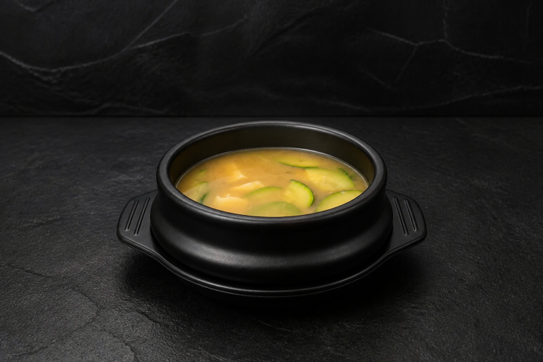 Daenjang Jeegae — Soups & Noodz at Mr. BBQ Jr.