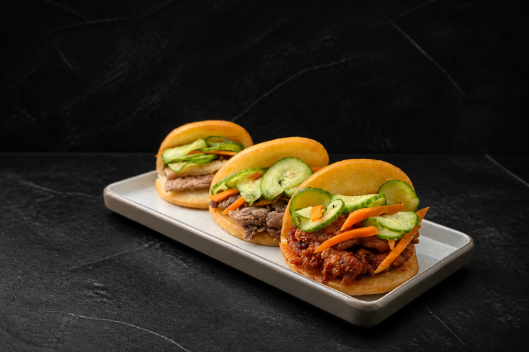 Bao Buns — K-Street Eats at Mr. BBQ Jr.