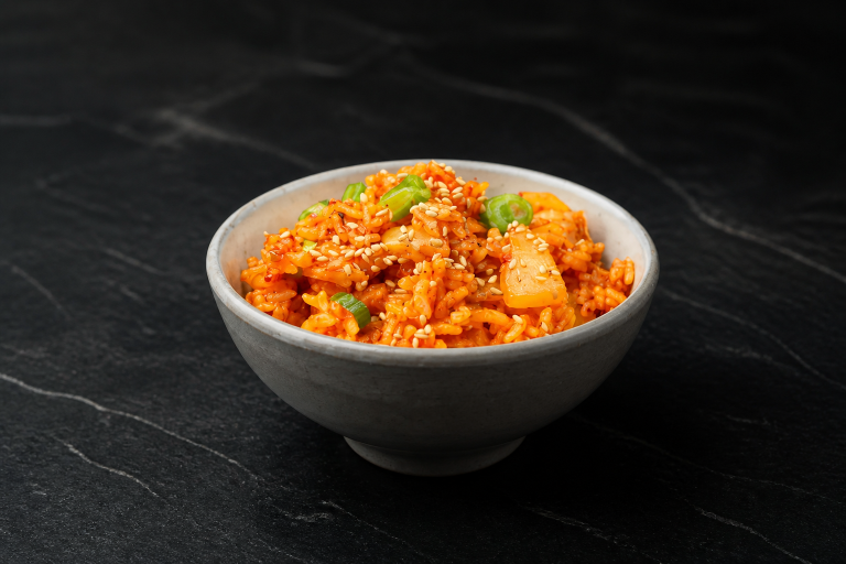 Kimchi Fried Rice — K-Street Eats at Mr. BBQ Jr.