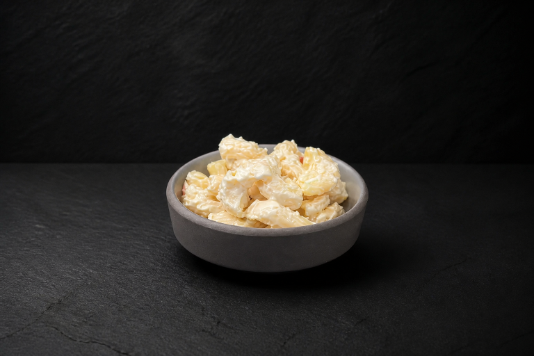 Macaroni Salad banchan at Mr. BBQ Jr.